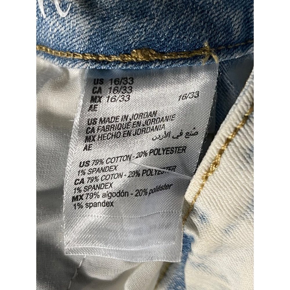 INC Denim Mid Rise Straight - Picture 10 of 12